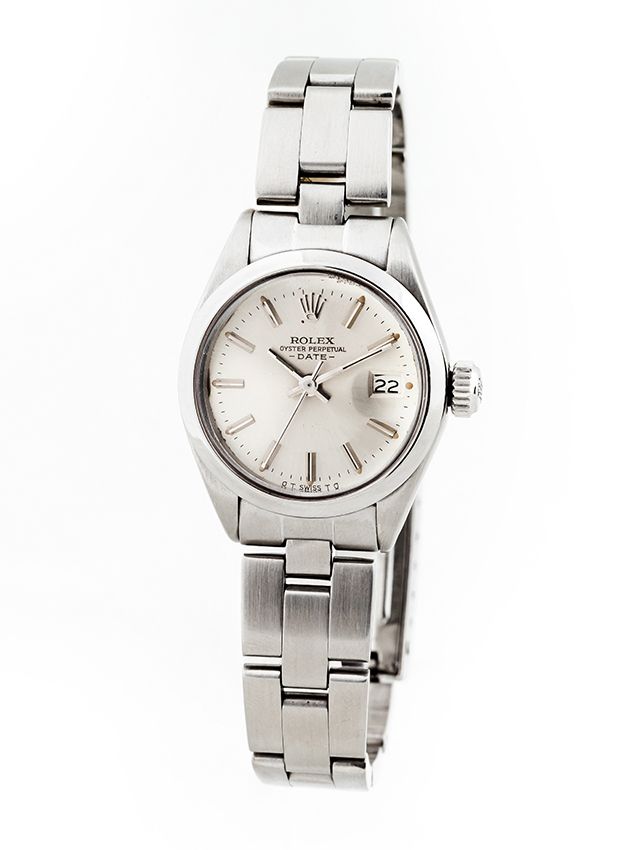 Null Reloj suizo vintage, sra. ROLEX, Mod. 'Oyster Perpetual', ref.: 6916. Caja,&hellip;