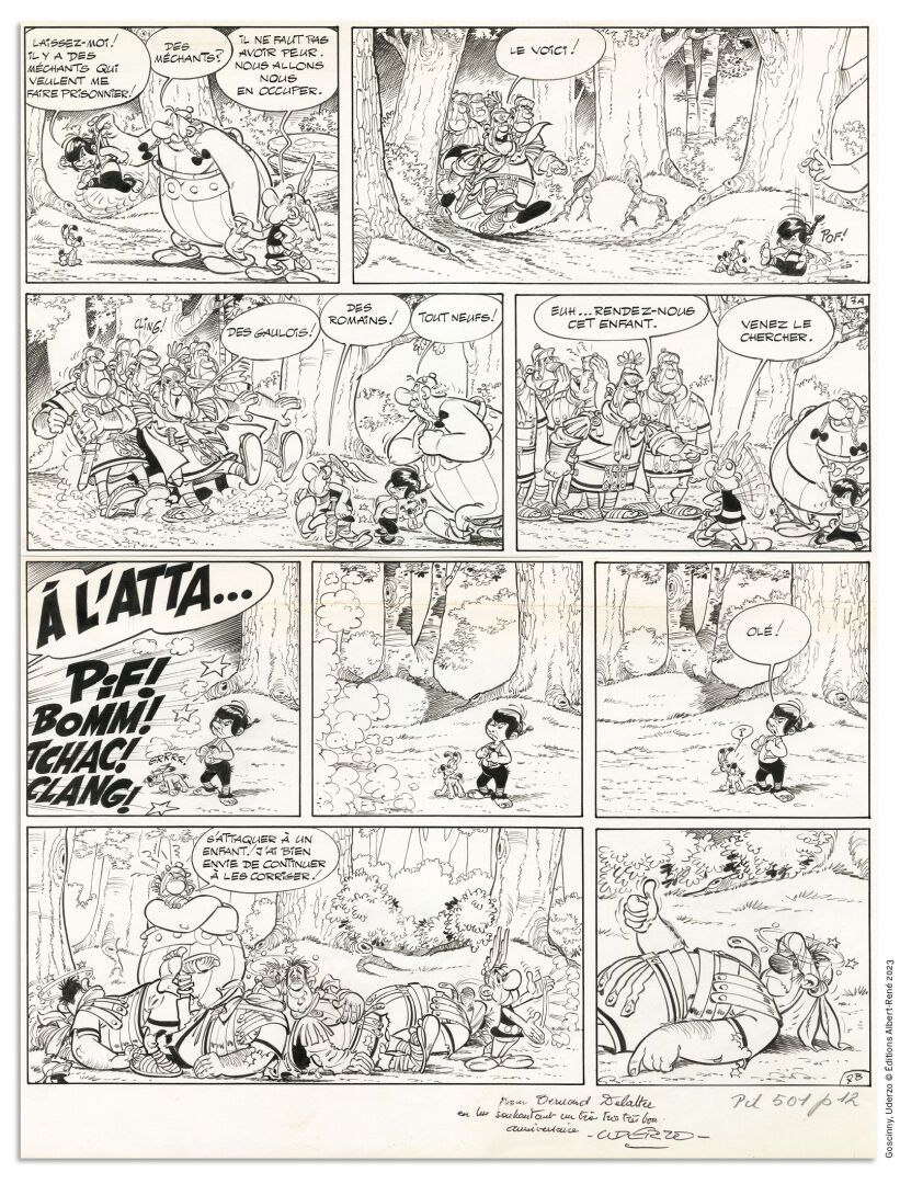 UDERZO ALBERT UDERZO
阿斯特里克斯
Asterix in Hispania (T.14)、
 阿尔伯特-勒内 1969年
原版7号，预先发表&hellip;