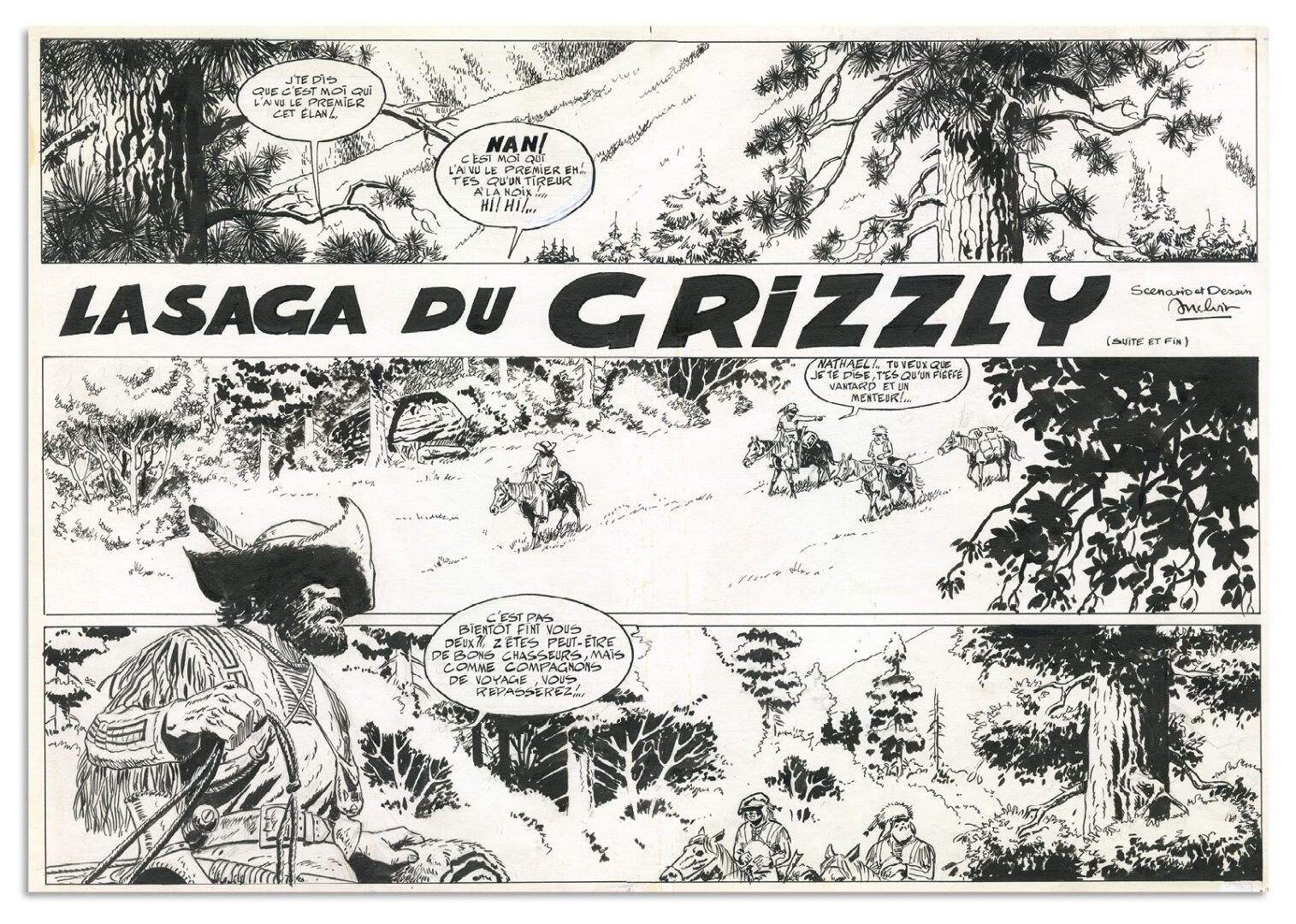 CLAUDE AUCLAIR CLAUDE AUCLAIR
La Saga del Grizzly, Les Humanoïdes Associés 1976
&hellip;