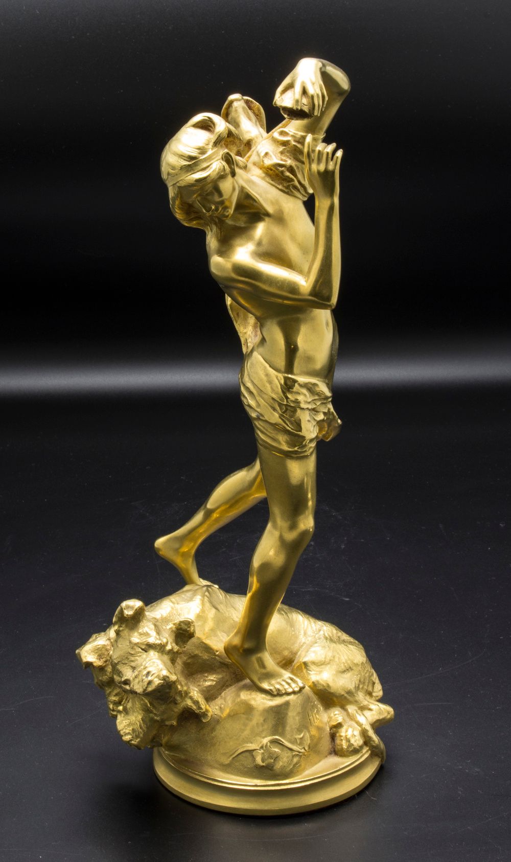Henri Peinte (Cambrai 1845-1912 Paris), mythologische Jugendstil Bronze 'Orpheus&hellip;