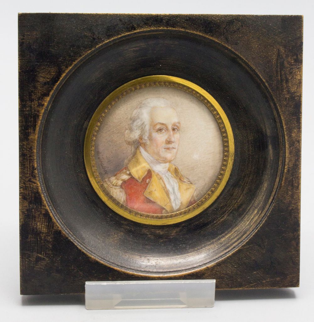 Miniaturporträt eines älteren Generals / A miniature portrait of an elderly gene&hellip;