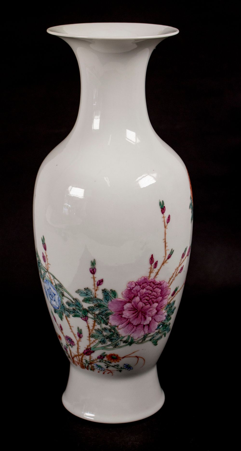 Ziervase / A decorative vase, China, späte Qing Dynastie (1644-1911), wohl um 19&hellip;