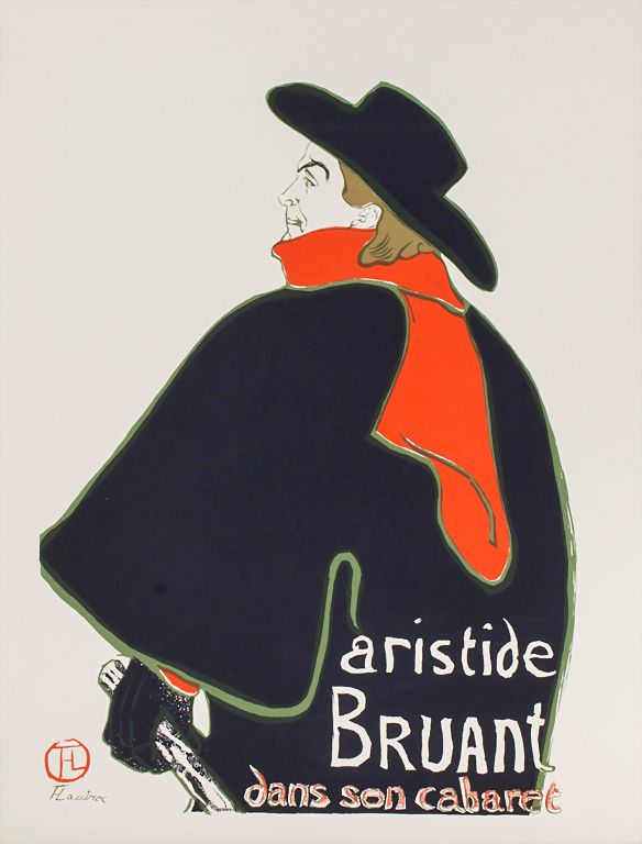 Henri de Toulouse-Lautrec (1864-1901), 'Aristide Bruant dans son cabaret', um 18&hellip;