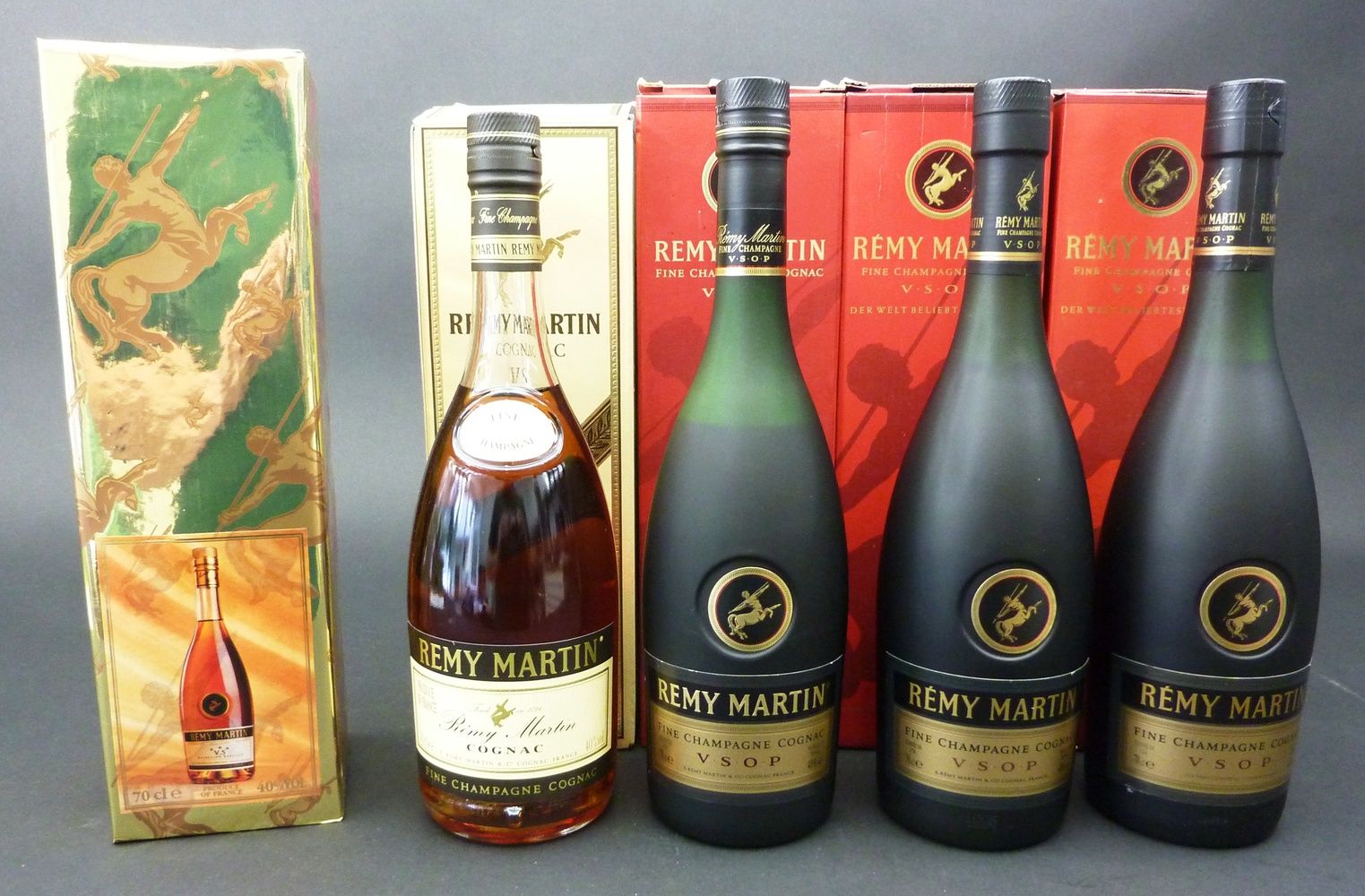 French cognac of the brand REMY MARTIN with 40% vol. Alc…