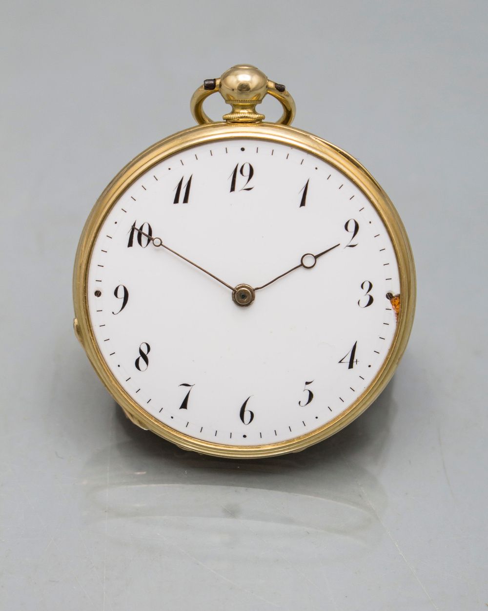 Offene Taschenuhr / An 18 ct gold open face pocket watch, Martin & Marchinville,&hellip;