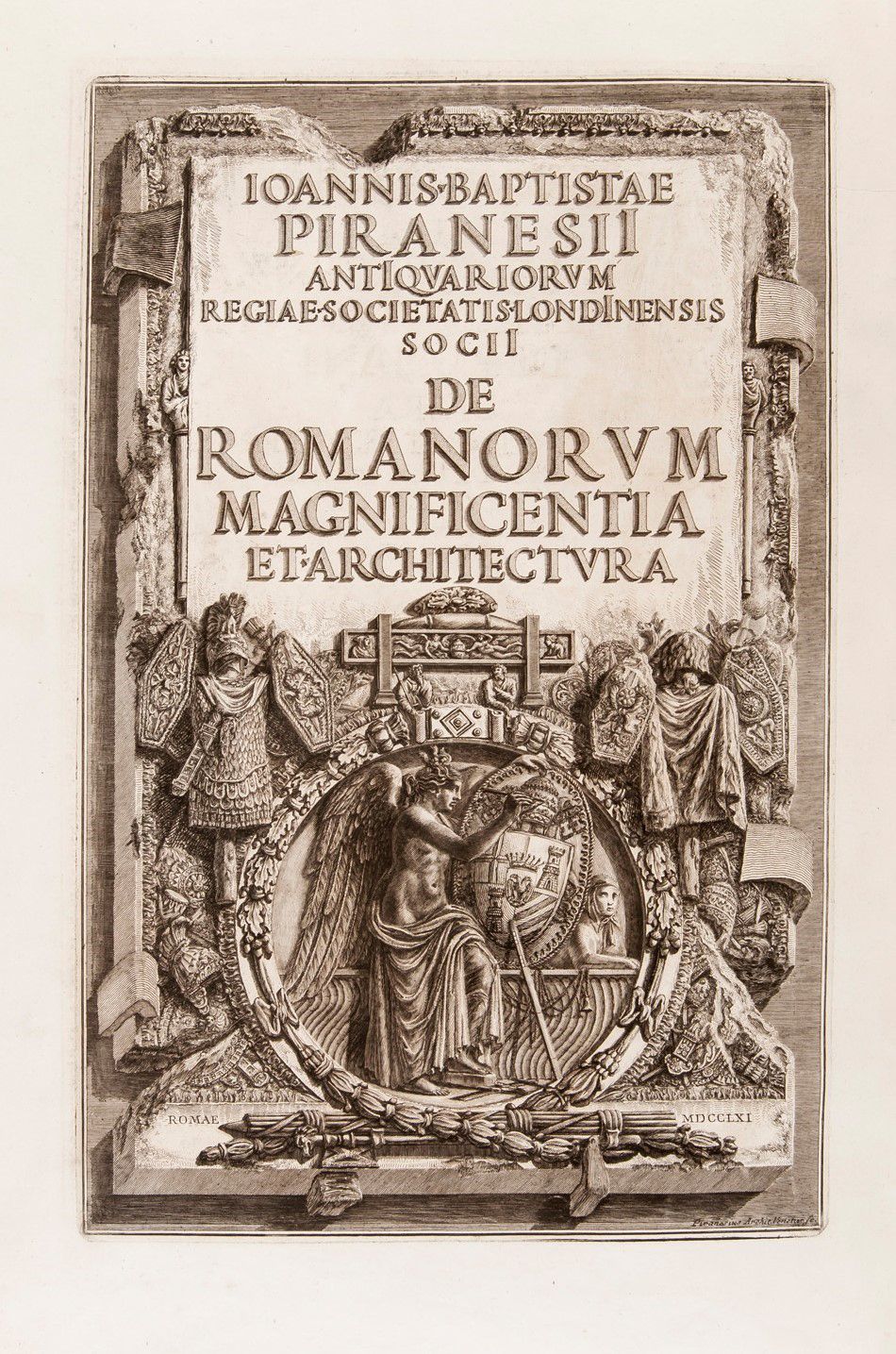 PIRANESI. Della Magnificenza e d'Architettura de' Romani. PIRANESI, Giovanni Bat&hellip;