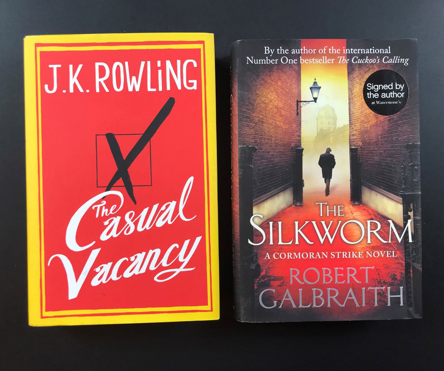 J.K. ROWLING. Lot of four works with signatures. J.K. ROWLING. Lot of four works&hellip;