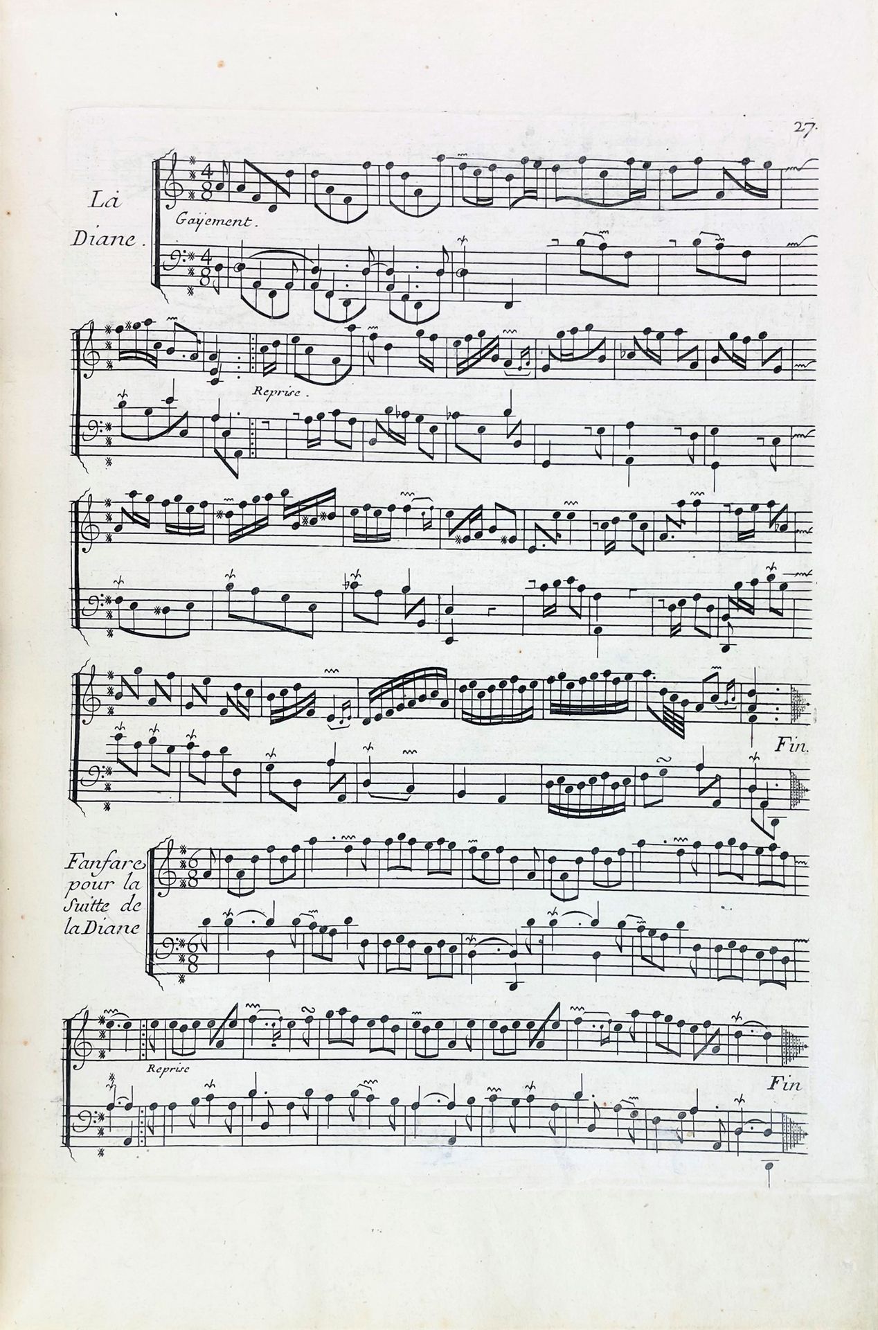Music. COUPERIN. Pieces de clavecin. COUPERIN, Francois. Pieces de clavecin... P&hellip;