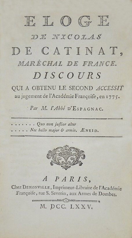 French Enlightenment. Collection of 5 French works in first edition of the XVIII&hellip;