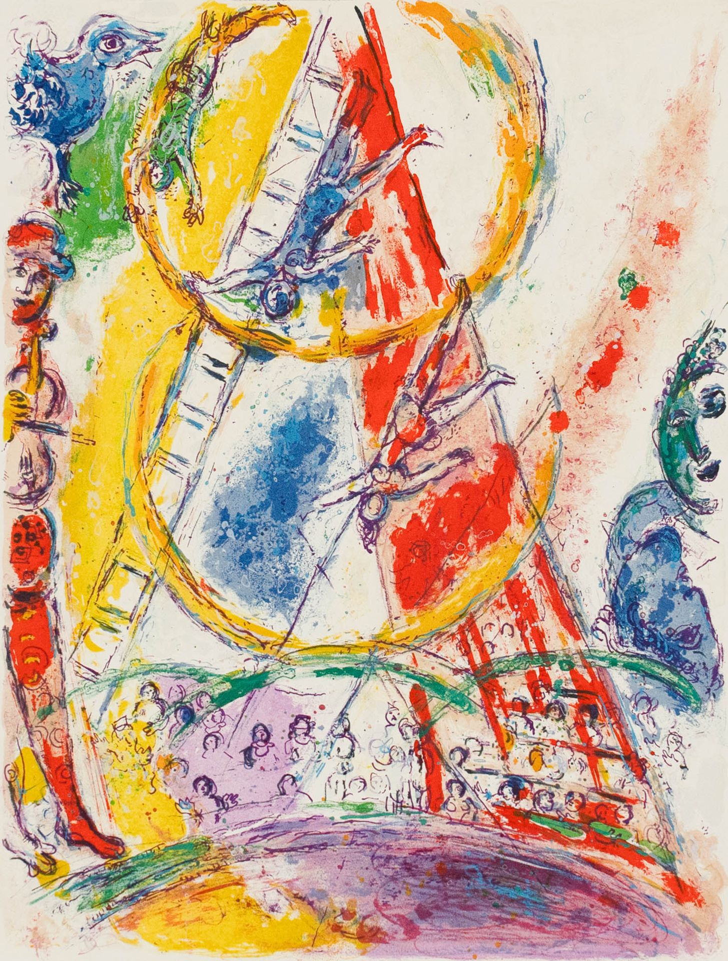 Marc Chagall (1887 Witebsk - 1985 Paul de Vence) (F) 
Marc Chagall (1887 Vitebsk&hellip;