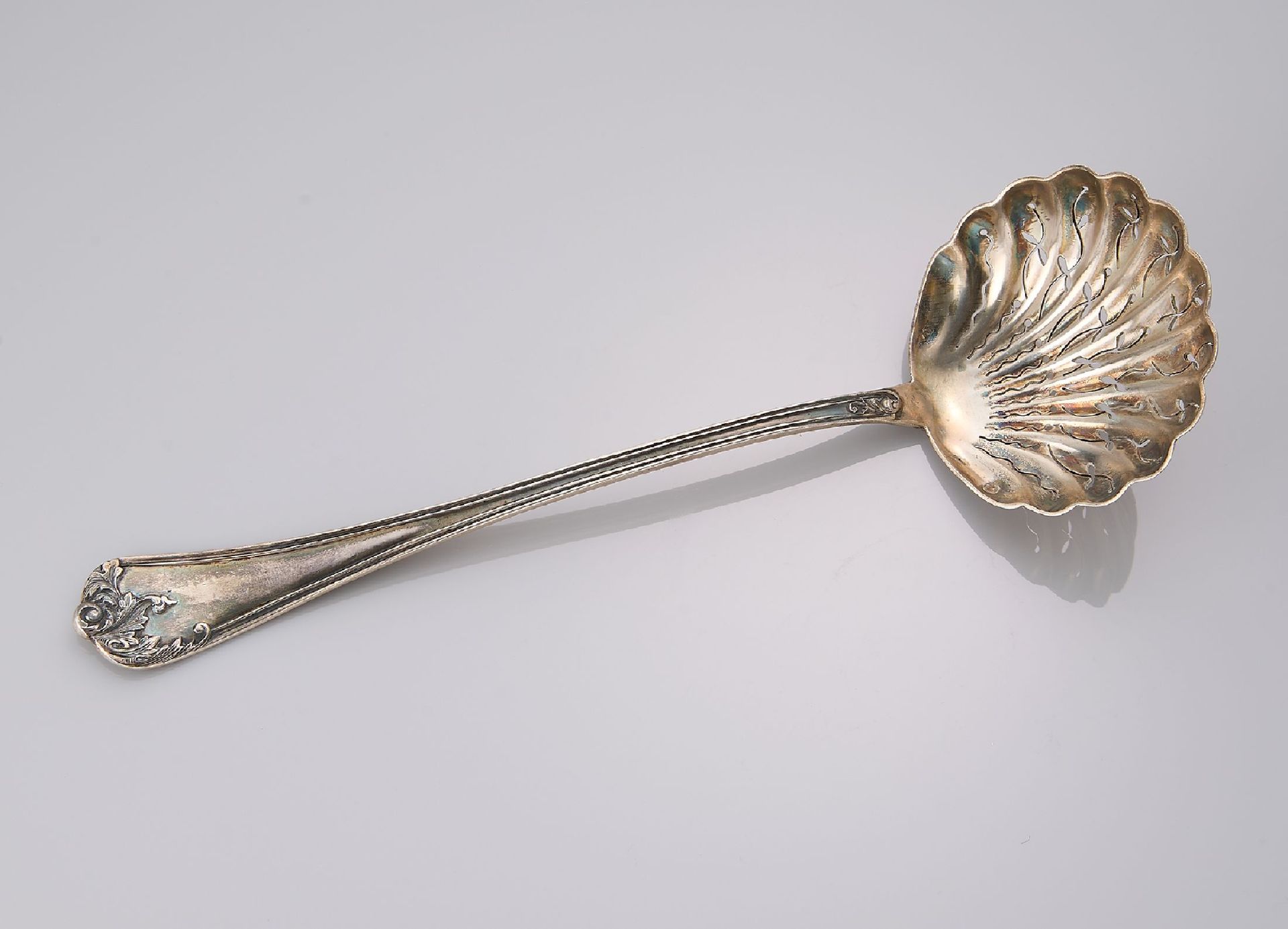 Null Sugar sprinkler spoon , France approx. 1890/1900, silver 950, manufacturer'&hellip;