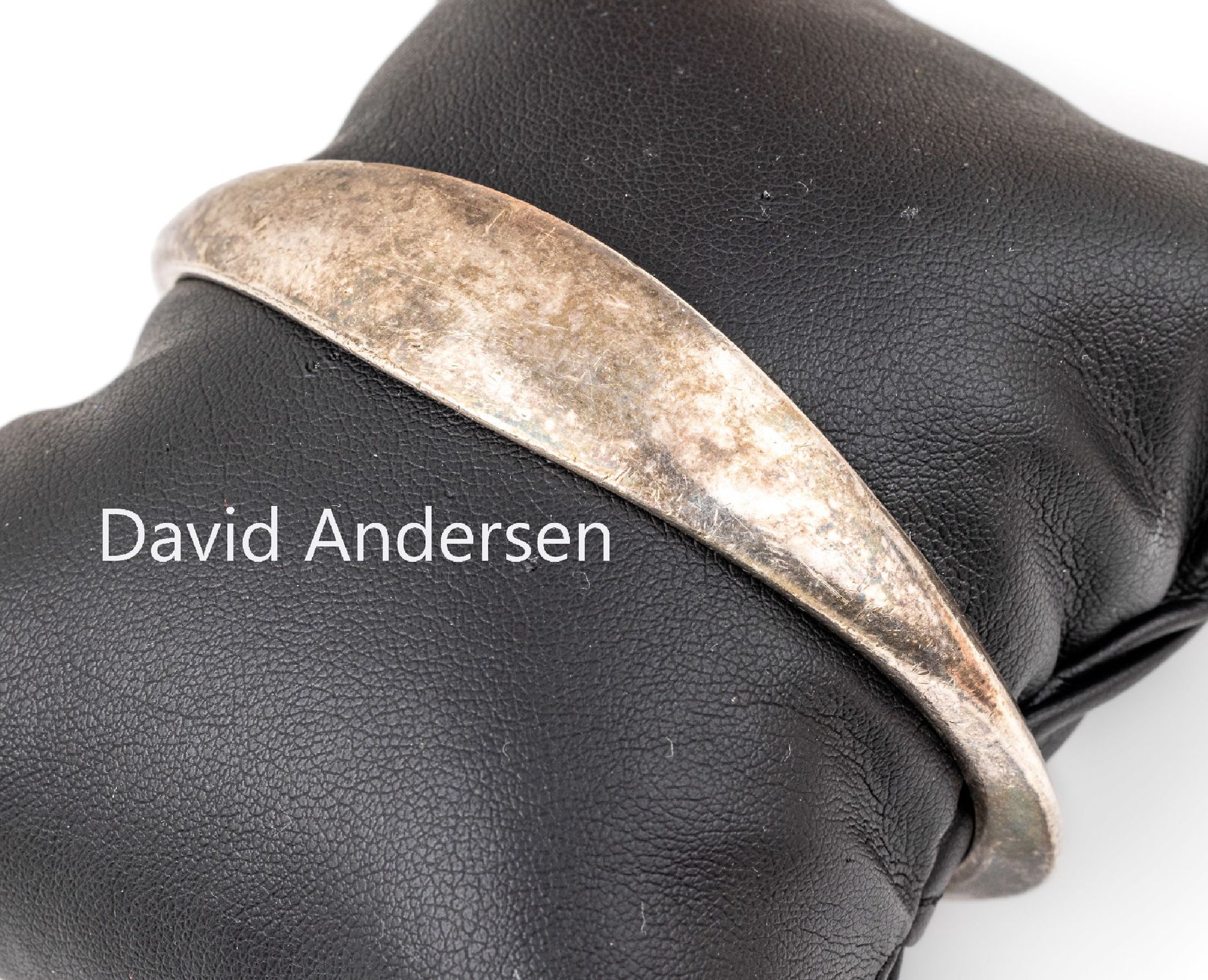 Null DAVID ANDERSEN Armreif, 925er Silber, Norwegen, außergewöhnliche Gestaltung&hellip;