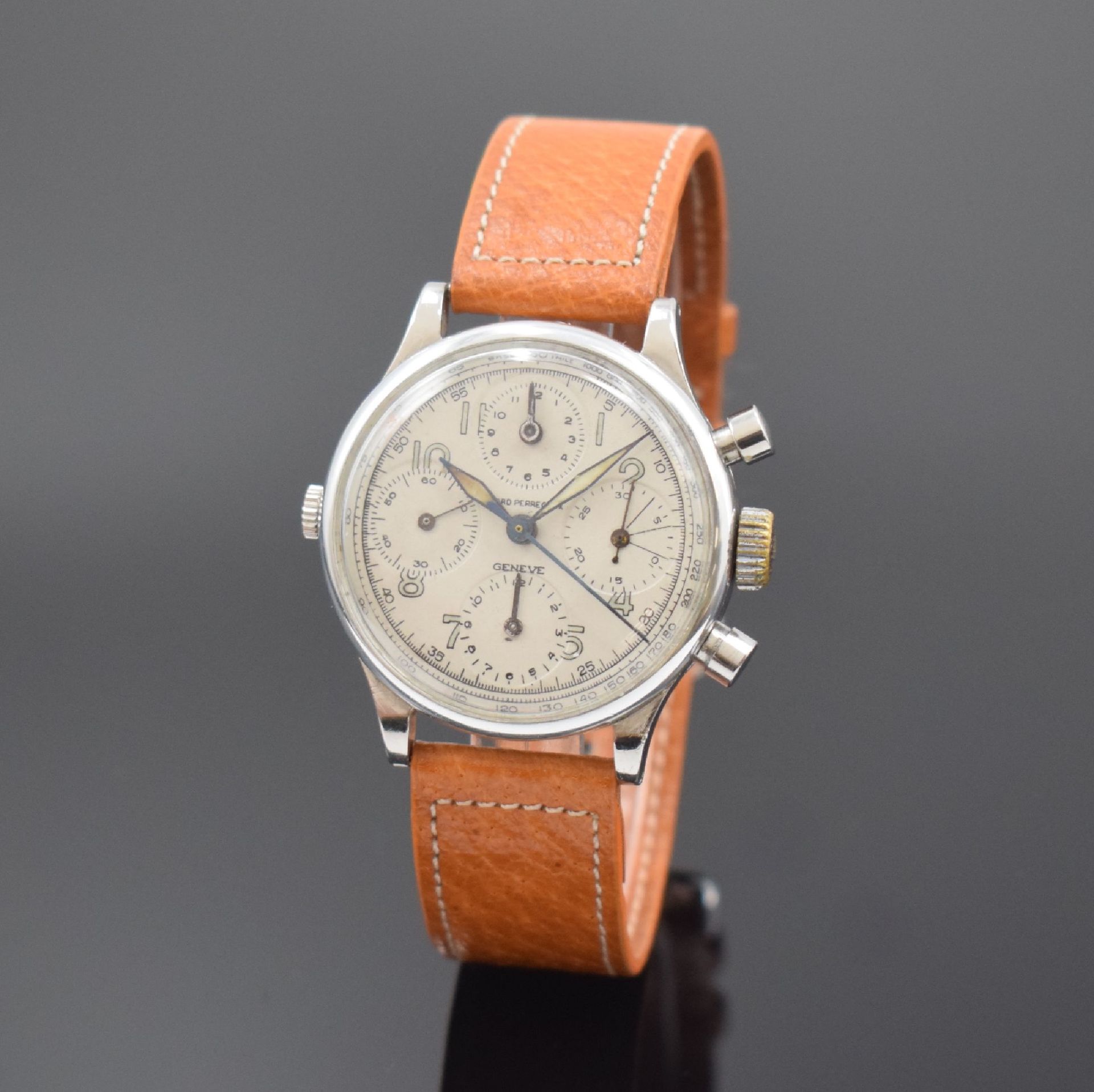 Null GIRARD PERREGAUX montre-bracelet homme avec chronographe en acier, Suisse v&hellip;