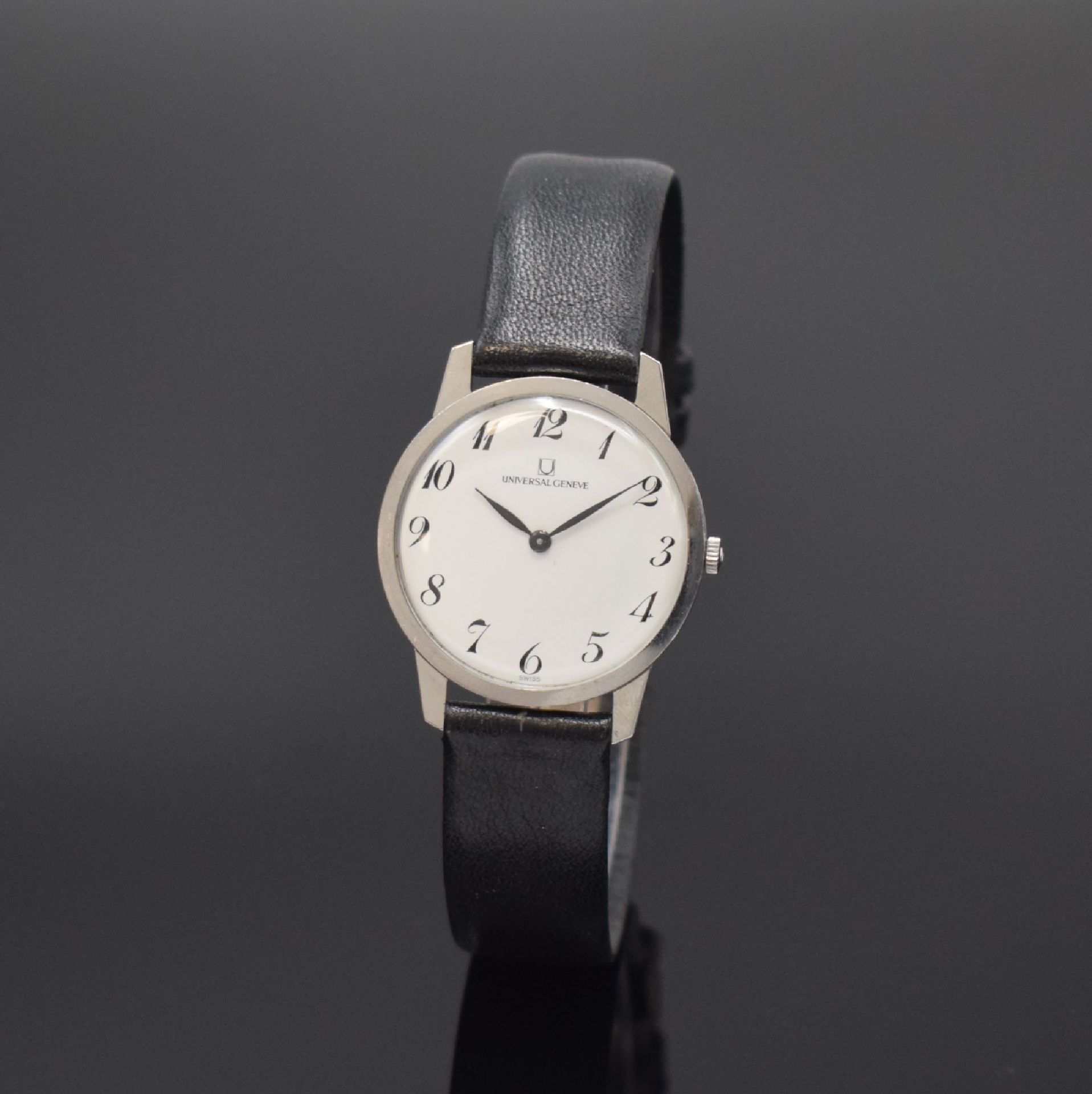 Null UNIVERSAL GENEVE classic wristwatch reference 842101/12, Switzerland around&hellip;