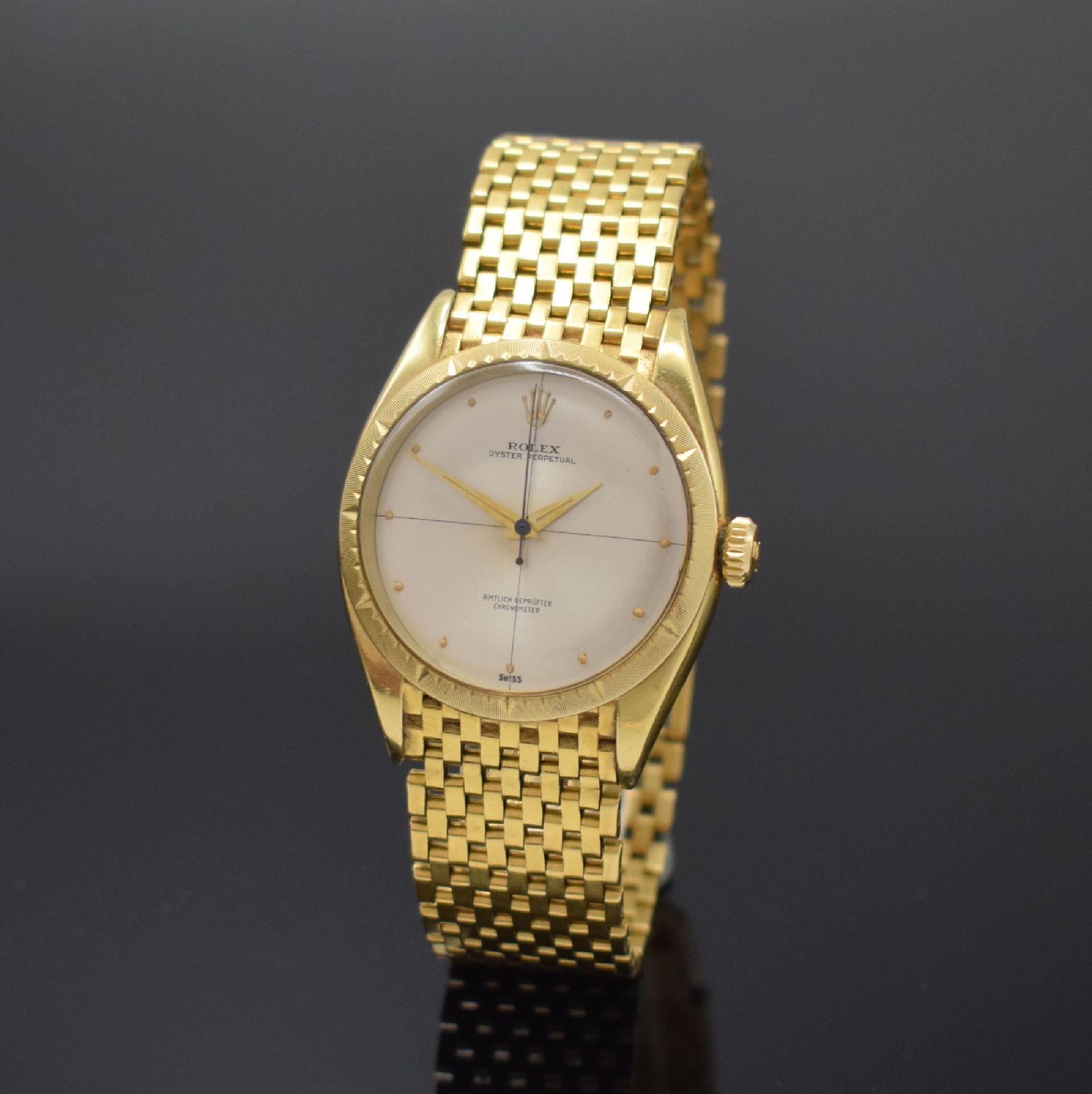 Null ROLEX Zephyr très rare 'AMTLICH GEPRÜFTER CHRONOMETER' montre-bracelet pour&hellip;