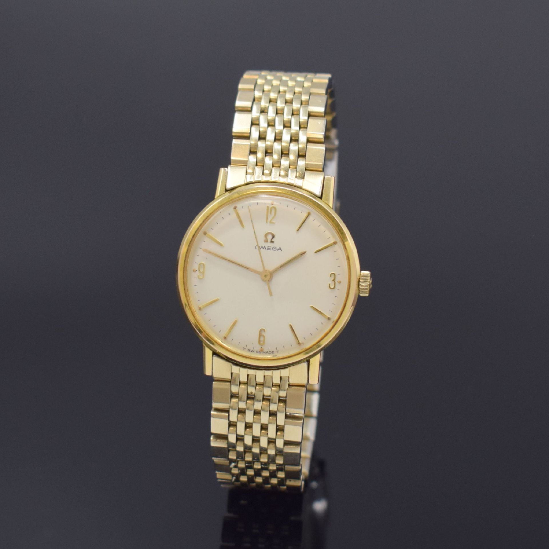 Null OMEGA Geneve gents wristwatch reference 131.019, Switzerland around 1969, m&hellip;