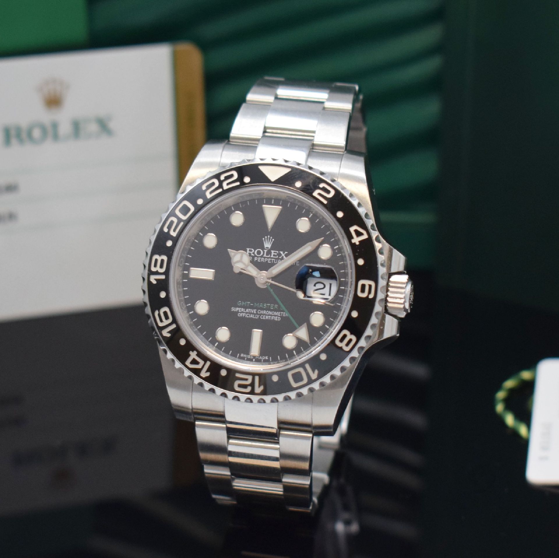 Null ROLEX Montre-bracelet pour homme Oyster Perpetual Date GMT-Master II référe&hellip;