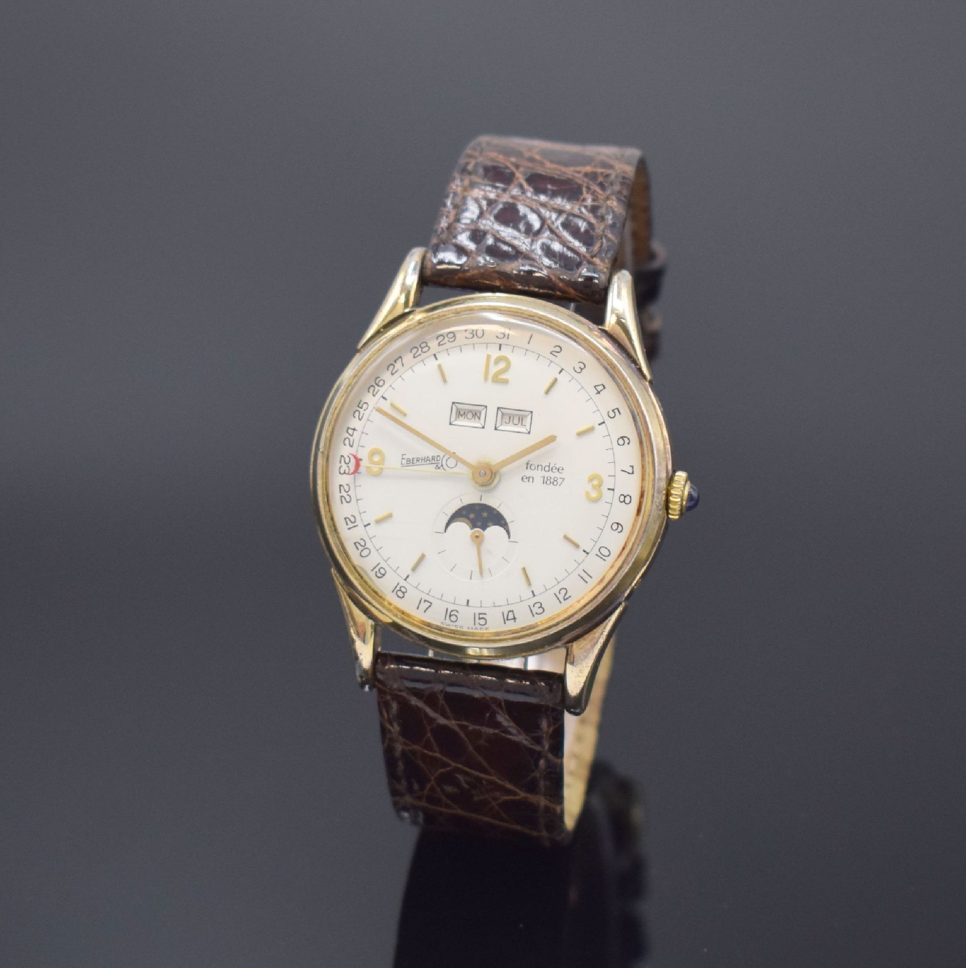 Null EBERHARD & Co Edition Antiquite limitato a 499 esemplari orologio da polso &hellip;