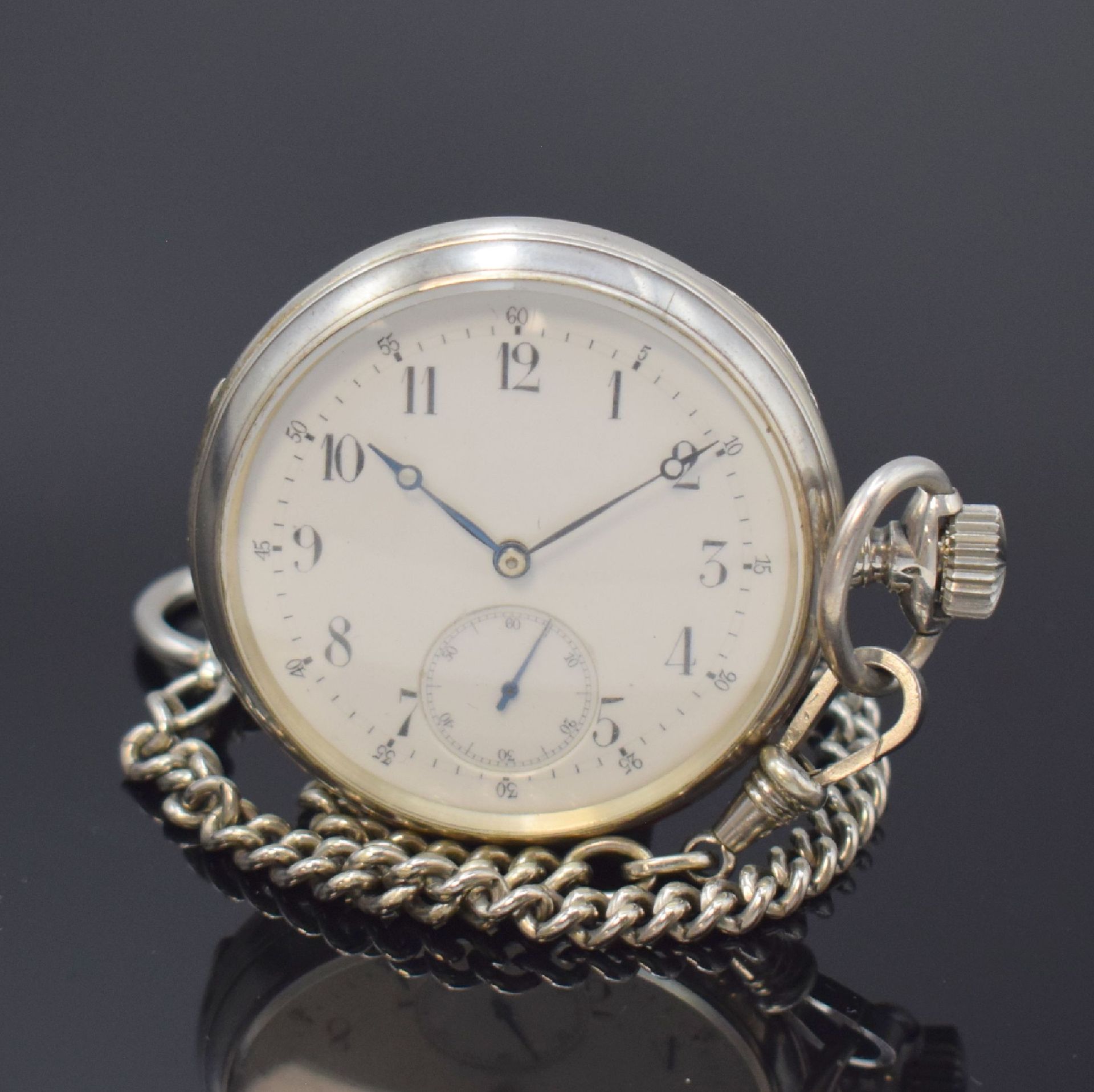Null Mouvement de montre de poche IWC ancien calibre 53, Suisse, vers 1890, no d&hellip;