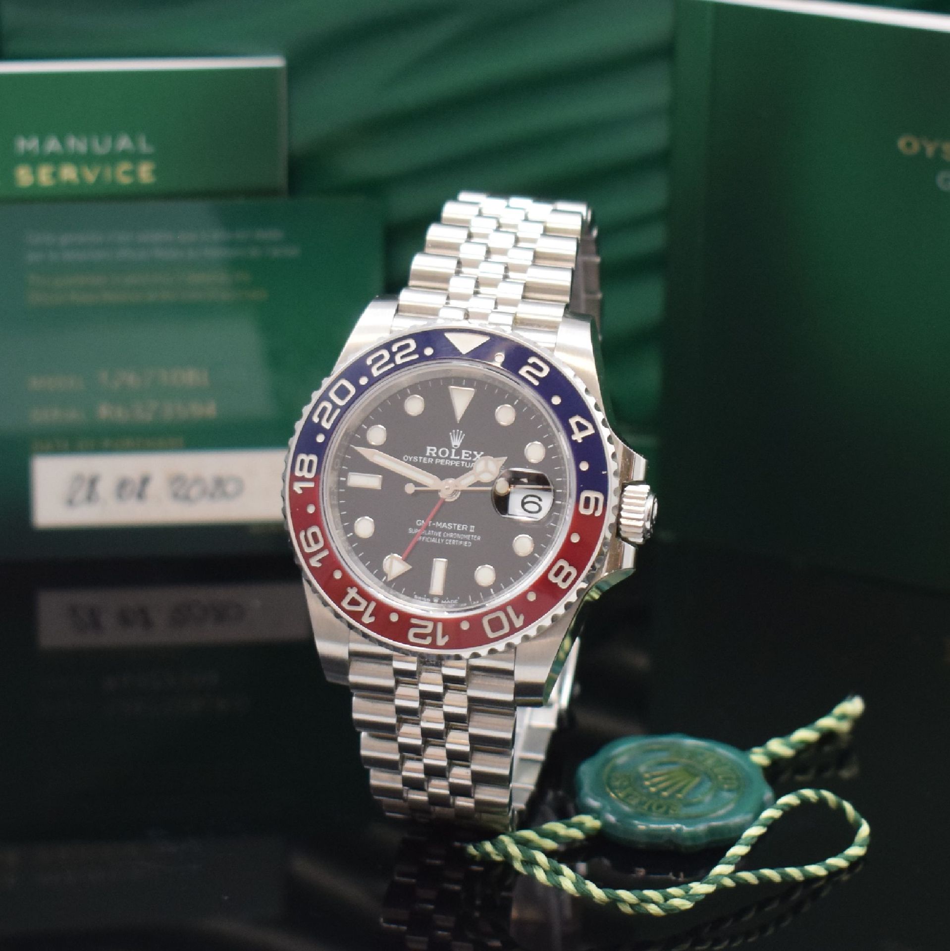Null Reloj de pulsera ROLEX de caballero Oyster Perpetual Date GMT-Master II ref&hellip;