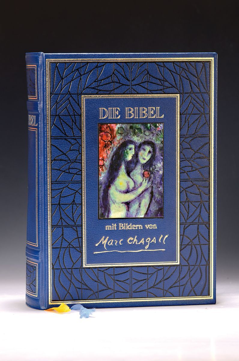 Null La Bible, illustrée par Marc Chagall (1887 1985), Pattloch 1990, avec de no&hellip;