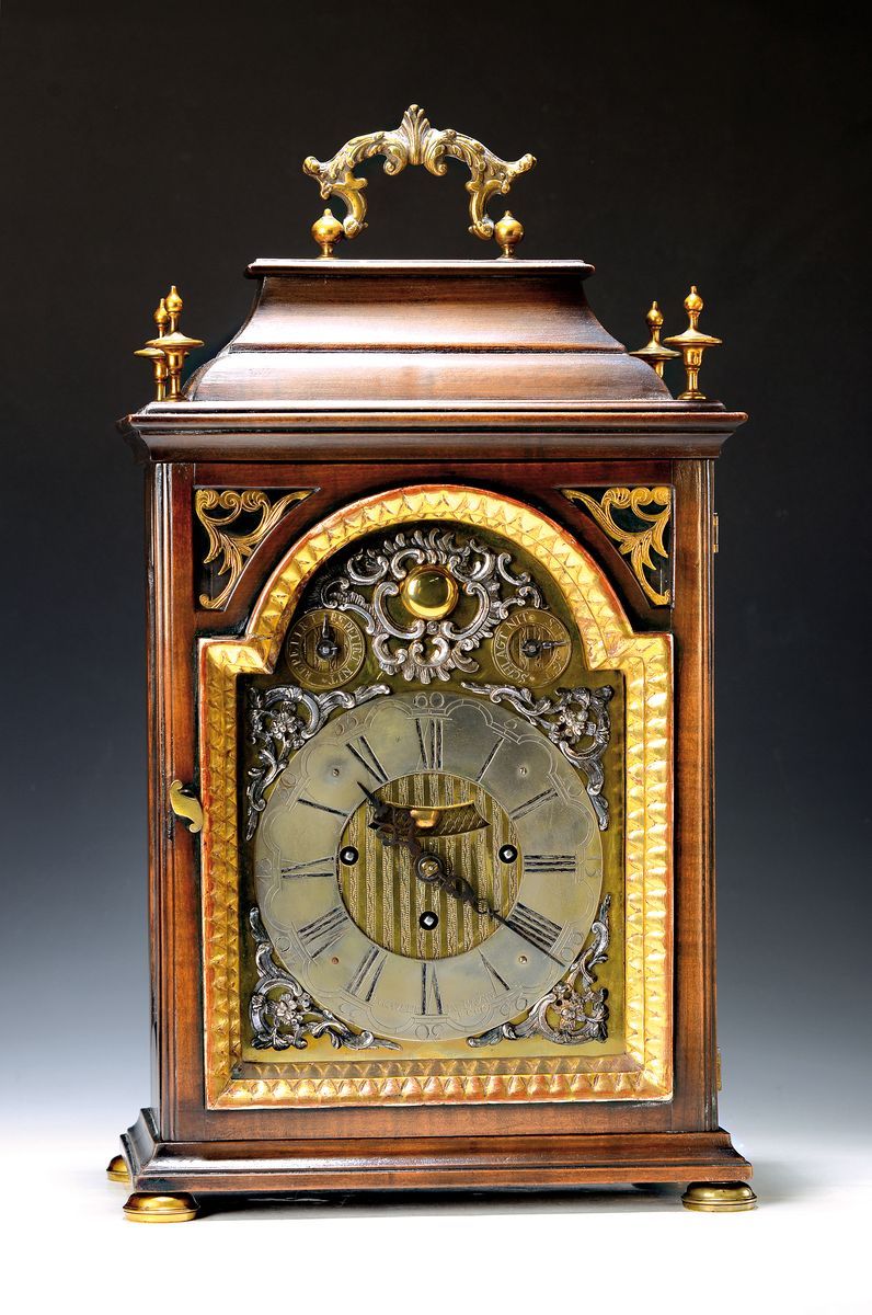 Null Baroque clock (bracket clock), (John the Baptist) Lukavetzki Brünn, with Vi&hellip;