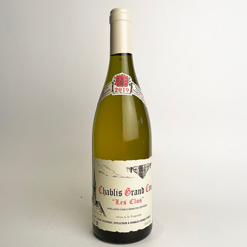 Null 1瓶2019年夏布利 "Les Clos "特级酒庄，文森特-道维萨 - 标签稍有污渍+增值税 - 起拍价：225