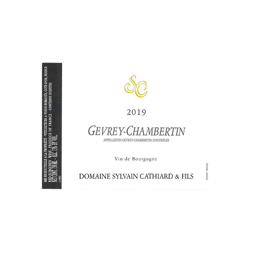 Null 6瓶2019年Gevrey-Chambertin, Domaine Sylvain Cathiard & Fils - 原装纸盒+增值税 - 起拍价：&hellip;