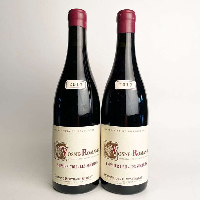 Null 2 bouteilles 2017 Vosne-Romanée 'Les Suchots' 1er Cru, Domaine Berthaut-Ger&hellip;