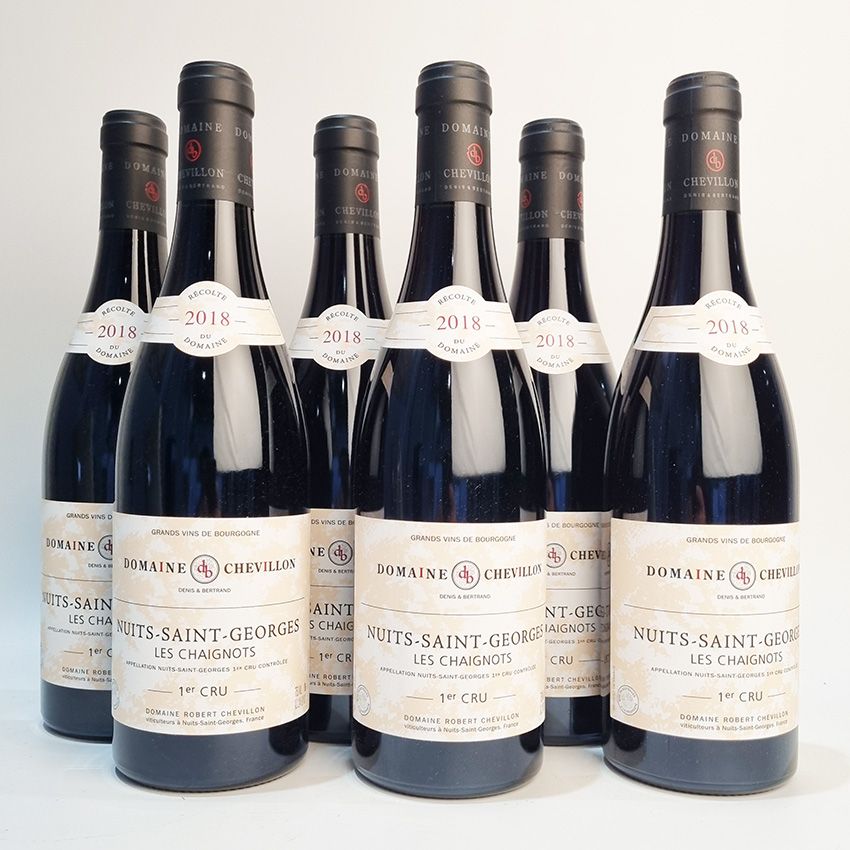 Null 6 botella 2018 Nuits-Saint-Georges 'Les Chaignots' 1er Cru, Domaine Robert &hellip;