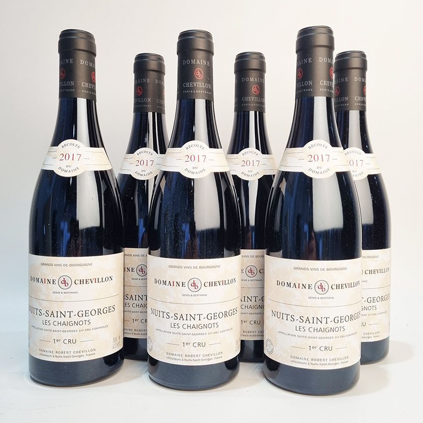 Null 6 bouteilles 2017 Nuits-Saint-Georges 'Les Chaignots' 1er Cru, Domaine Robe&hellip;