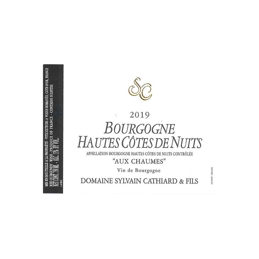 Null 6瓶2019年Hautes-Côtes de Nuits 'Aux Chaumes', Domaine Sylvain Cathiard & Fils&hellip;