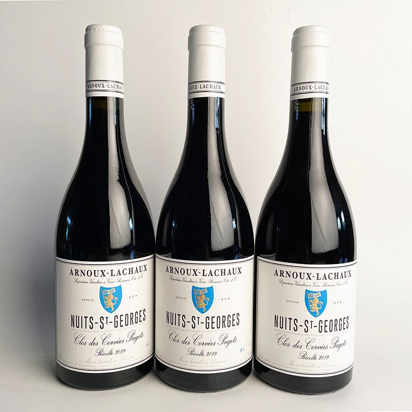 Null 3 bottiglie 2019 Nuits-Saint-Georges 'Clos des Corvées Pagets' 1er Cru, Dom&hellip;