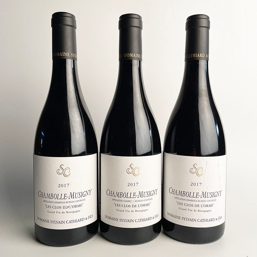 Null 3 bottle 2017 Chambolle-Musigny 'Les Clos de l'Orme', Domaine Sylvain Cathi&hellip;