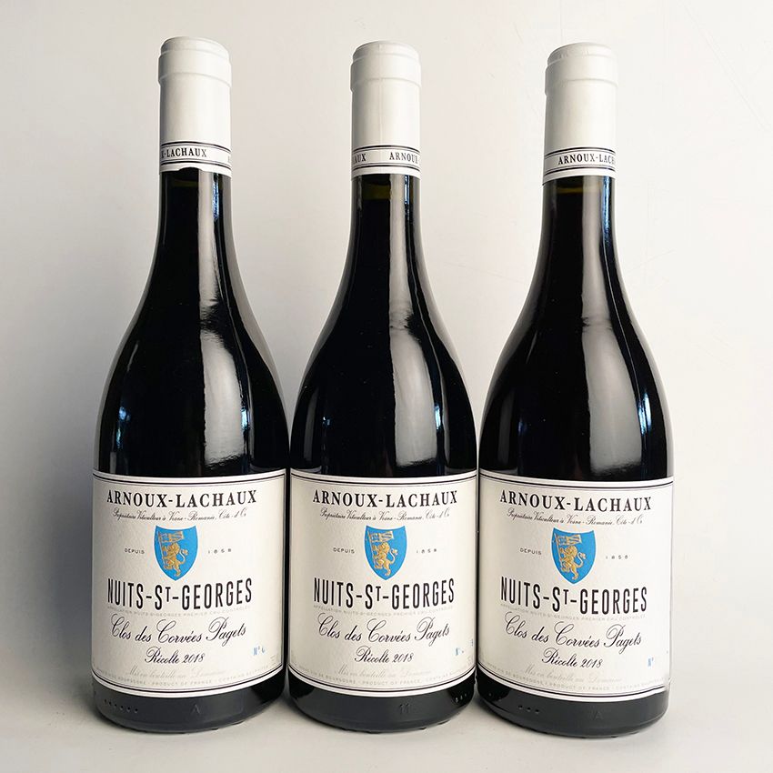 Null 3 bottiglie 2018 Nuits-Saint-Georges 'Clos des Corvées Pagets' 1er Cru, Dom&hellip;