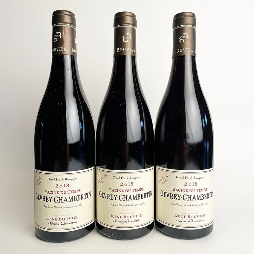 Null 3 bouteilles de Gevrey-Chambertin 2018 'Racine du Temps Vieilles Vignes', D&hellip;