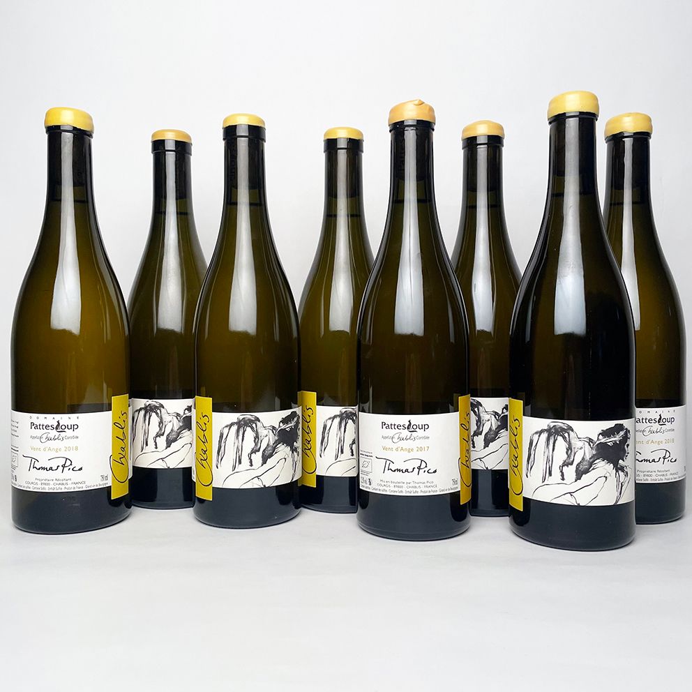 Null 8 bottles Chablis, Pattes Loup Chablis: 2017 Chablis (2 bts); 2018 Chablis &hellip;