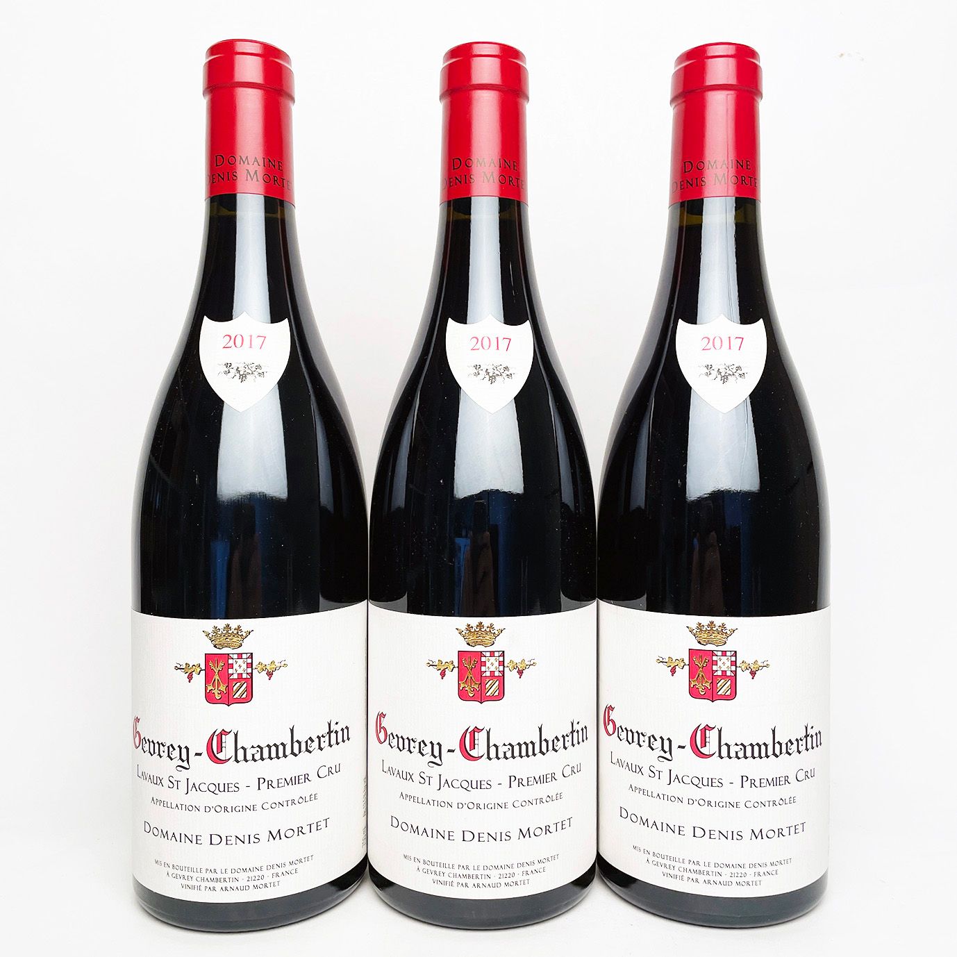 Null 3 bottles 2017 Gevrey-Chambertin 1er Cru 'Lavaux Saint-Jacques' + VAT, Deni&hellip;