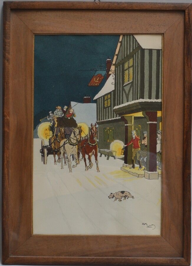 Null Harry ELIOTT (1882-1959)

La calèche

Lithographie signée en bas à droite

&hellip;