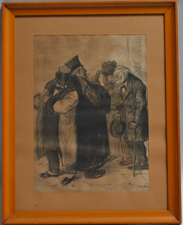 Null Théophile Alexandre STEINLEN [suisse] (1859-1923)

La lecture

Estampe sign&hellip;