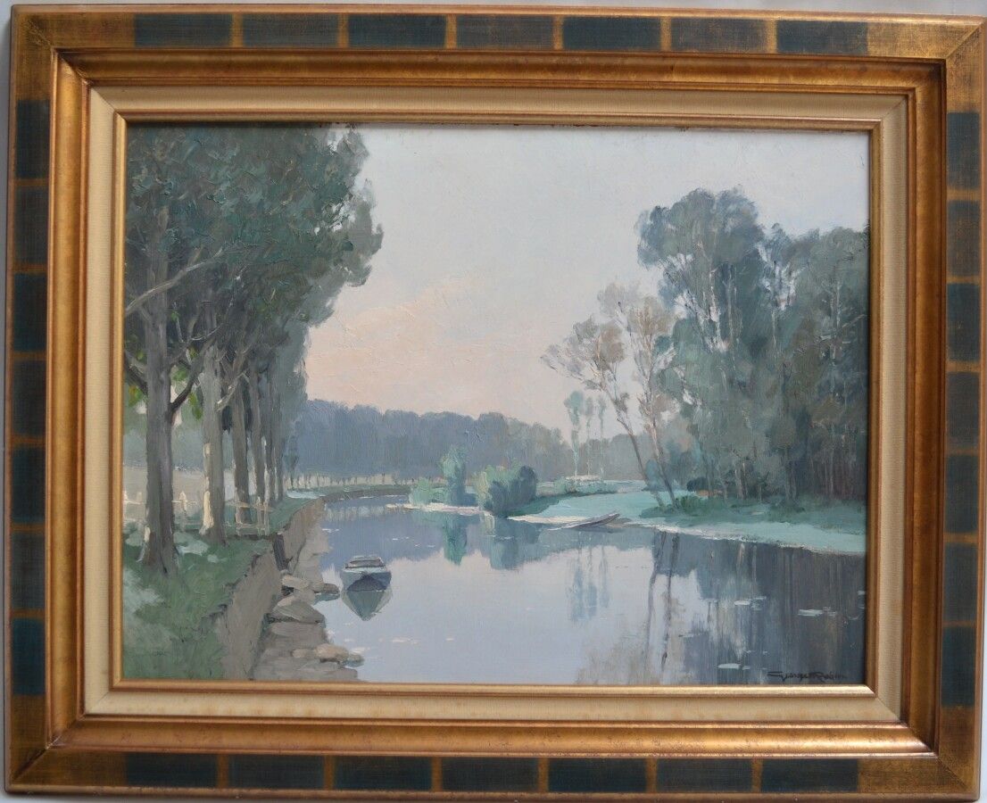 Null 乔治-查尔斯-罗宾 (1903-2003)

泰宝酒庄的周边环境

右下角署名 "Isorel "的油画

46 x 61 厘米