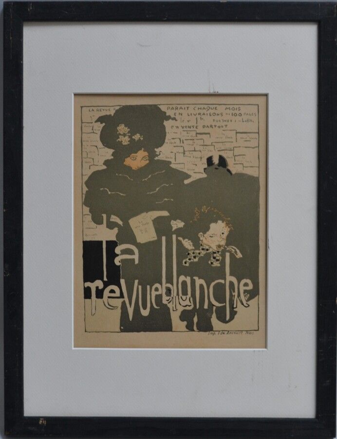 Null d'après Pierre BONNARD (1867-1947)

La revue blanche, 1894. 

Affiche signé&hellip;