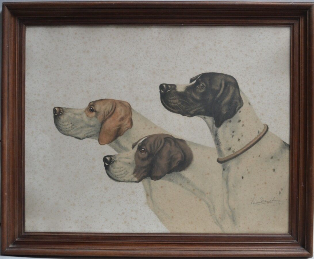 Null Léon DANCHIN (1887-1938)

Les trois chiens

Estampe signée et justifiée 124&hellip;