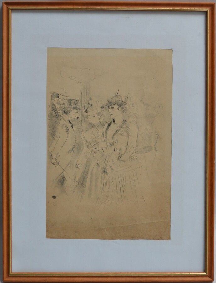 Null 在Henri DE TOULOUSE-LAUTREC（1864-1901）之后

角色

印刷品上有图案并在版上签名

29 x 19 cm at s&hellip;