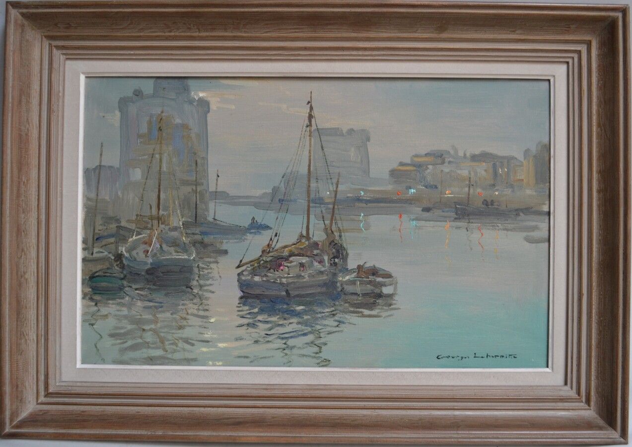 Null Georges LHERMITTE (1882-1967)

La Rochelle

Huile sur toile signée en bas à&hellip;
