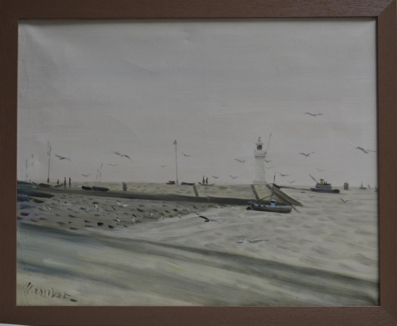 Null Paul NASSIVET (1904-1977)

Bateaux près du phare

Huile sur toile signée en&hellip;