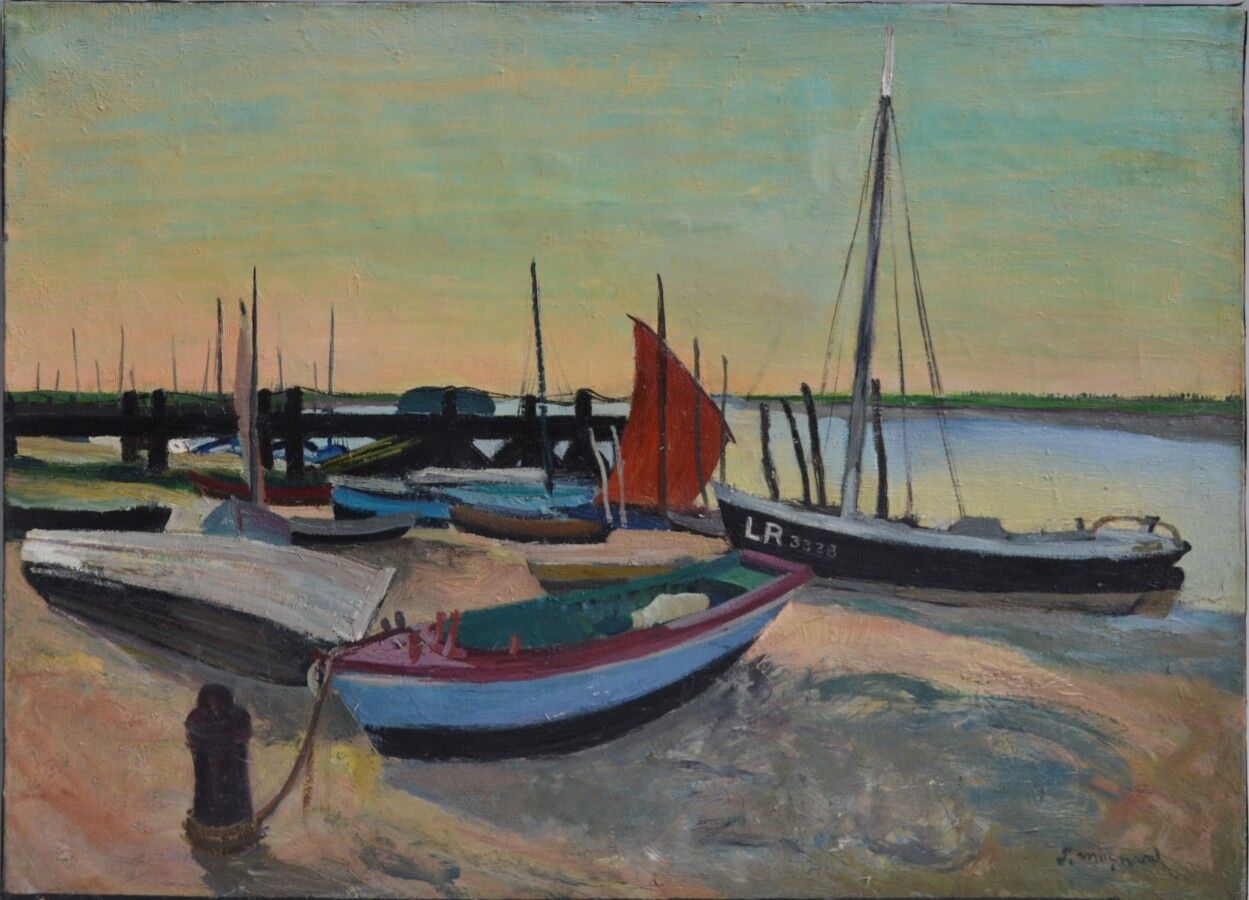 Null Stéphane MAGNARD (1917-2010)

L'Aiguillon sur mer, barques sur la grève

Hu&hellip;
