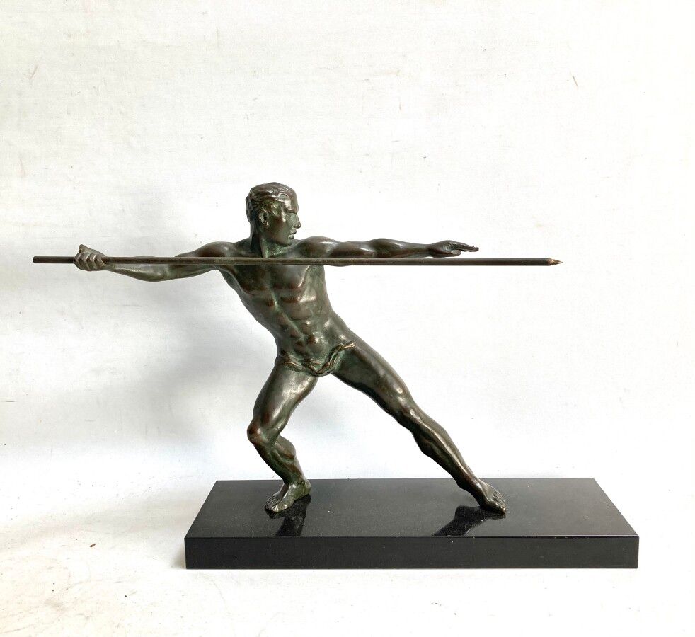 Null Ghanu GANTCHEFF (1885-1950)

Le lanceur de javelot

Bronze signé, présenté &hellip;
