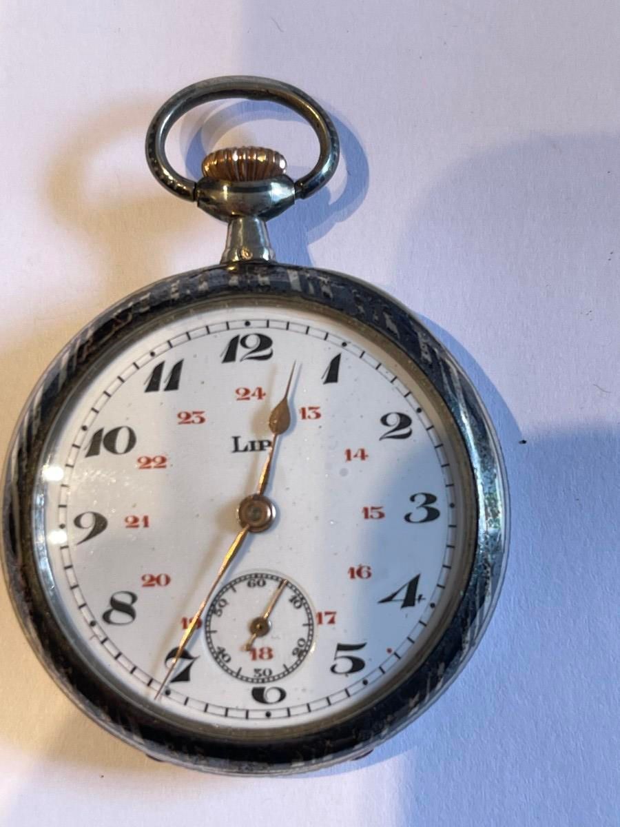 Null LIP 

Pocket watch, steel, gross weight 62.5 g