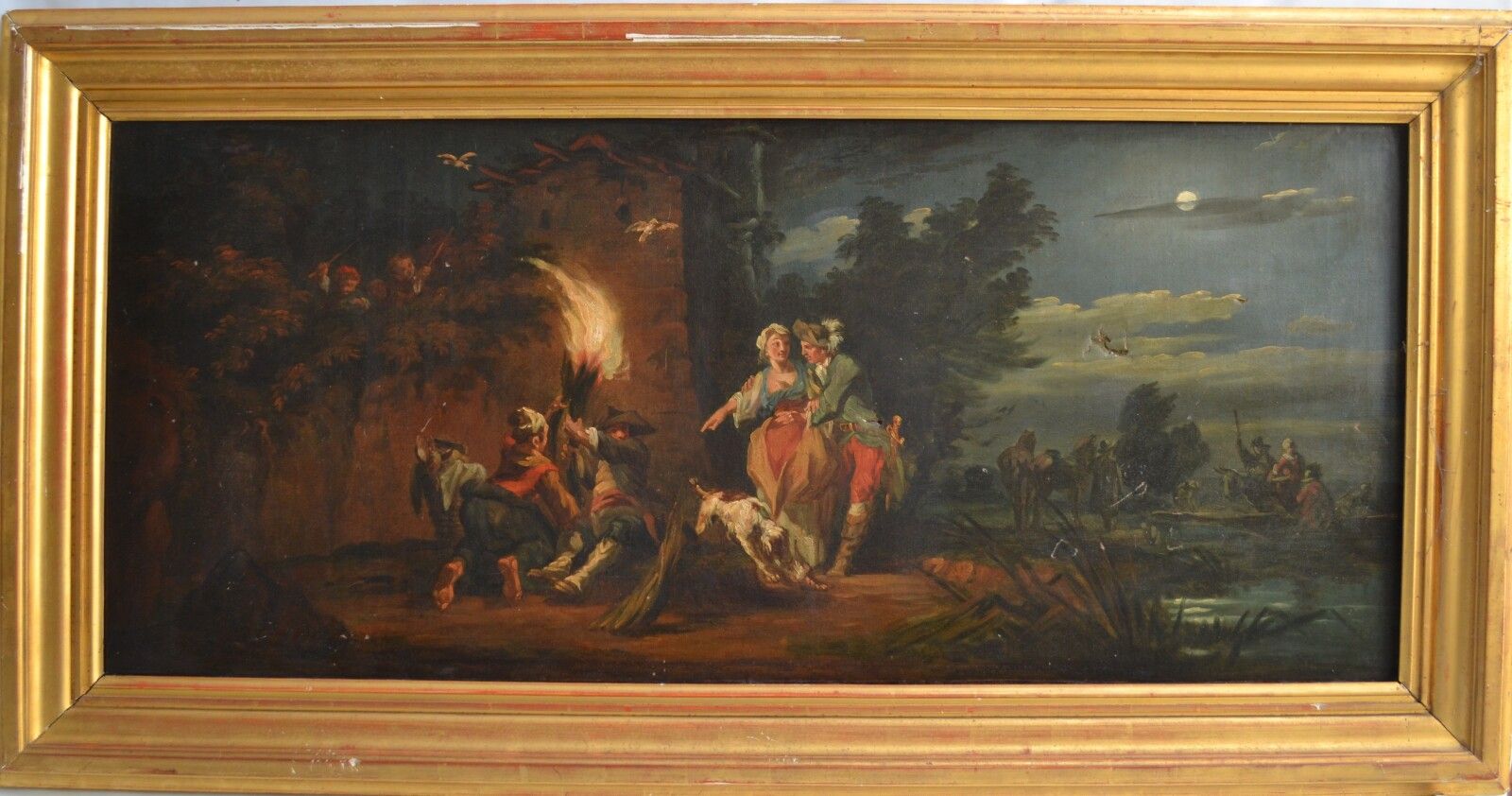 Null ECOLE FRANCAISE du XIXème

Débarquement de nuit

Huile sur toile

57 x 132.&hellip;